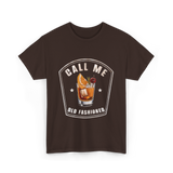 Call Me Old Fashioned Whiskey T-Shirt - Dark Chocolate