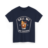 Call Me Old Fashioned Whiskey T-Shirt - Navy