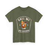 Call Me Old Fashioned Whiskey T-Shirt - Military Green