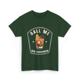 Call Me Old Fashioned Whiskey T-Shirt - Forest Green