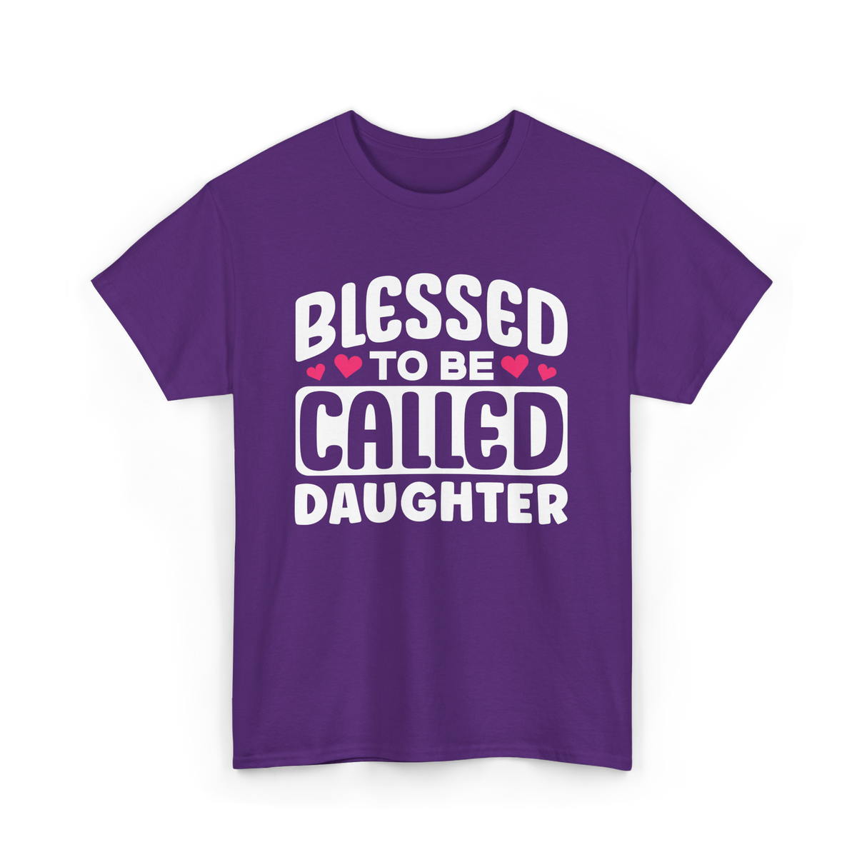 Called Daughter Appreciation Design T-Shirt - Purple