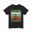 Camping Cousin Camping Outdoors T-Shirt - Black