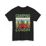 Camping Cousin Camping Outdoors T-Shirt - Black