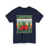 Camping Cousin Camping Outdoors T-Shirt - Navy