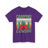 Camping Cousin Camping Outdoors T-Shirt - Purple