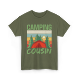 Camping Cousin Camping Outdoors T-Shirt - Military Green