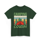 Camping Cousin Camping Outdoors T-Shirt - Forest Green