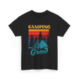 Camping Crew Campers Camping T-Shirt - Black