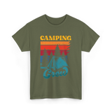 Camping Crew Campers Camping T-Shirt - Military Green