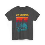 Camping Crew Campers Camping T-Shirt - Dark Heather