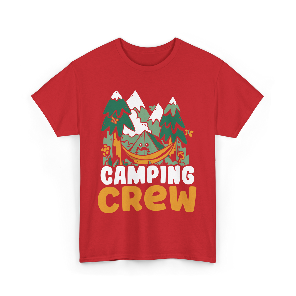 Camping Crew Camping Crew T-Shirt - Red