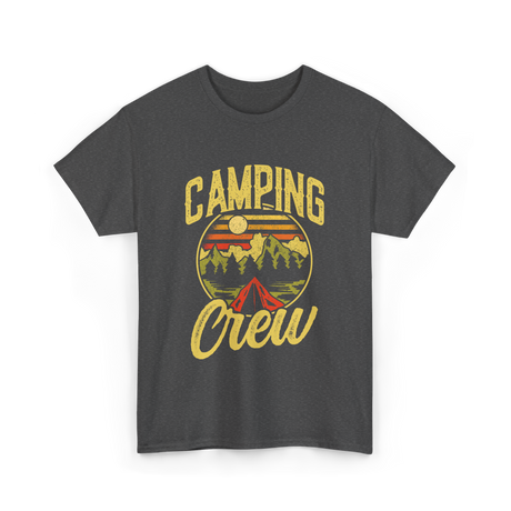 Camping Crew Campsite Camper T-Shirt - Dark Heather