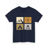 Camping T-Shirt - Navy