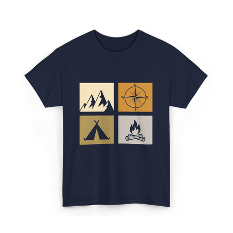 Camping T-Shirt - Navy