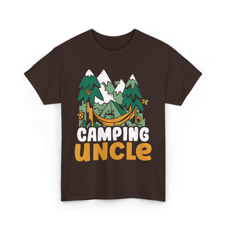 Camping Uncle Camper T-Shirt - Dark Chocolate