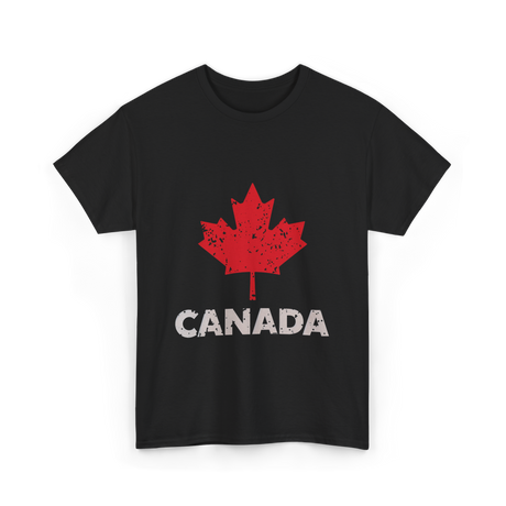 Canada Maple Leaf Canada T-Shirt - Black