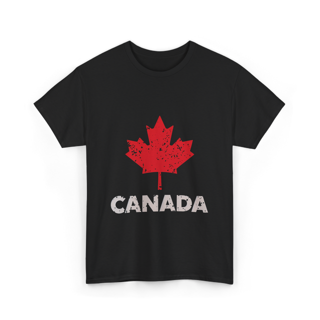 Canada Maple Leaf Canada T-Shirt - Black