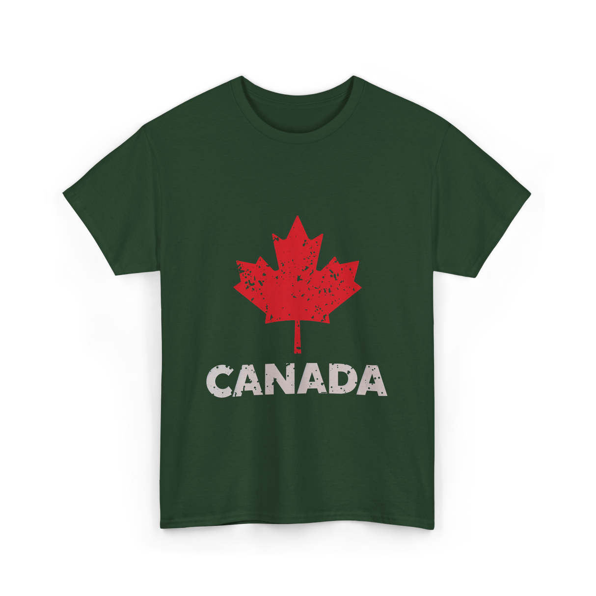 Canada Maple Leaf Canada T-Shirt - Forest Green