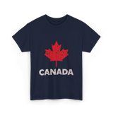 Canada Maple Leaf Canada T-Shirt - Navy