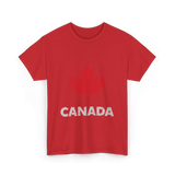 Canada Maple Leaf Canada T-Shirt - Red