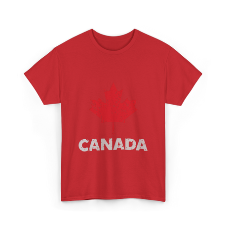 Canada Maple Leaf Canada T-Shirt - Red