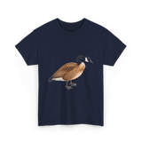 Canadian Goose Bird Wildlife T-Shirt - Navy