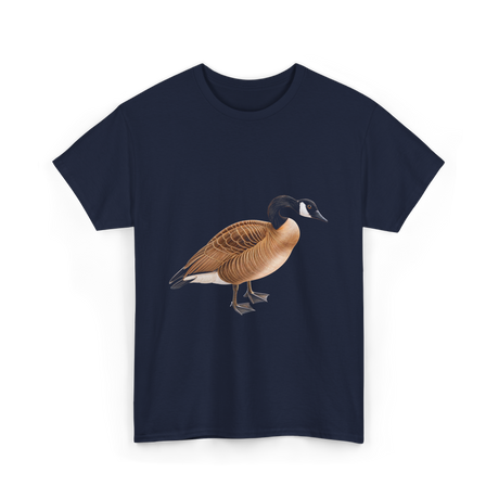 Canadian Goose Bird Wildlife T-Shirt - Navy