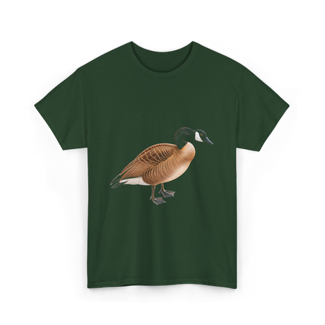 Canadian Goose Bird Wildlife T-Shirt - Forest Green