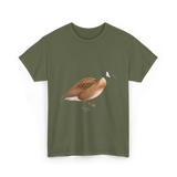 Canadian Goose Bird Wildlife T-Shirt - Military Green