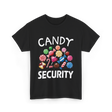 Candy Security Candy Lovers T-Shirt - Black