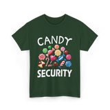 Candy Security Candy Lovers T-Shirt - Forest Green