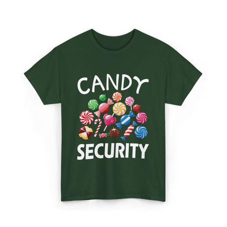 Candy Security Candy Lovers T-Shirt - Forest Green