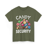 Candy Security Candy Lovers T-Shirt - Military Green