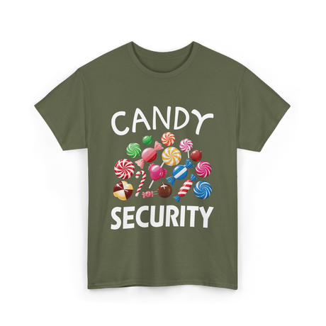 Candy Security Candy Lovers T-Shirt - Military Green