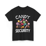 Candy Security Halloween Costume T-Shirt - Black