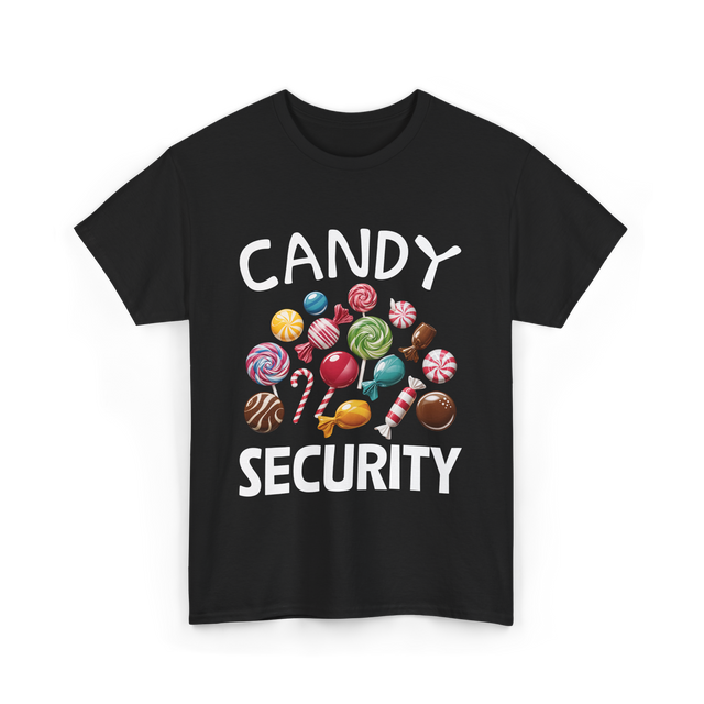 Candy Security Halloween Costume T-Shirt - Black