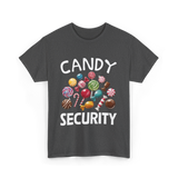 Candy Security Halloween Costume T-Shirt - Dark Heather