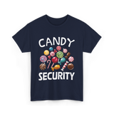 Candy Security Halloween Costume T-Shirt - Navy