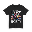 Candy Security Sweet Treats T-Shirt - Black