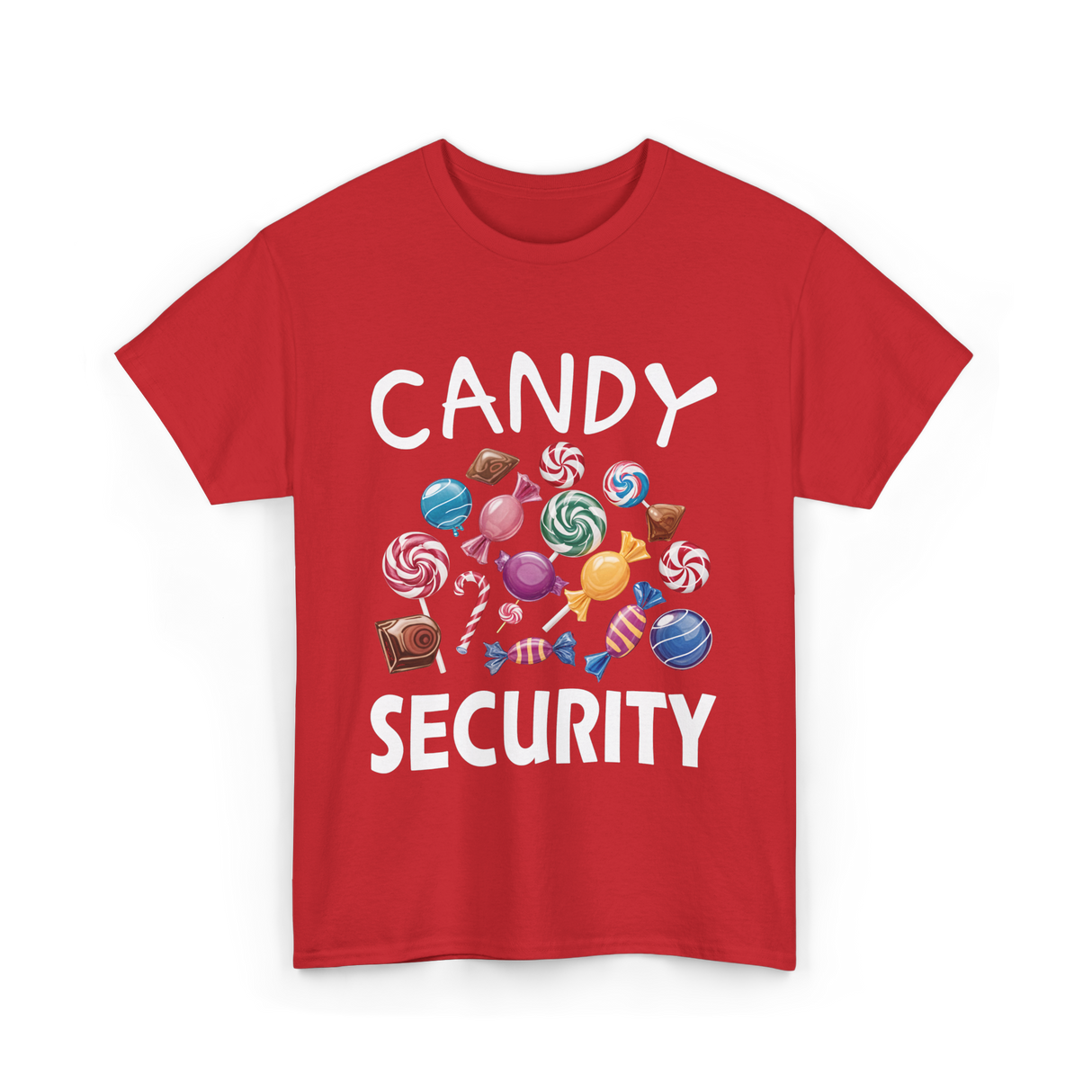 Candy Security Sweet Treats T-Shirt - Red