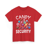 Candy Security Sweet Treats T-Shirt - Red