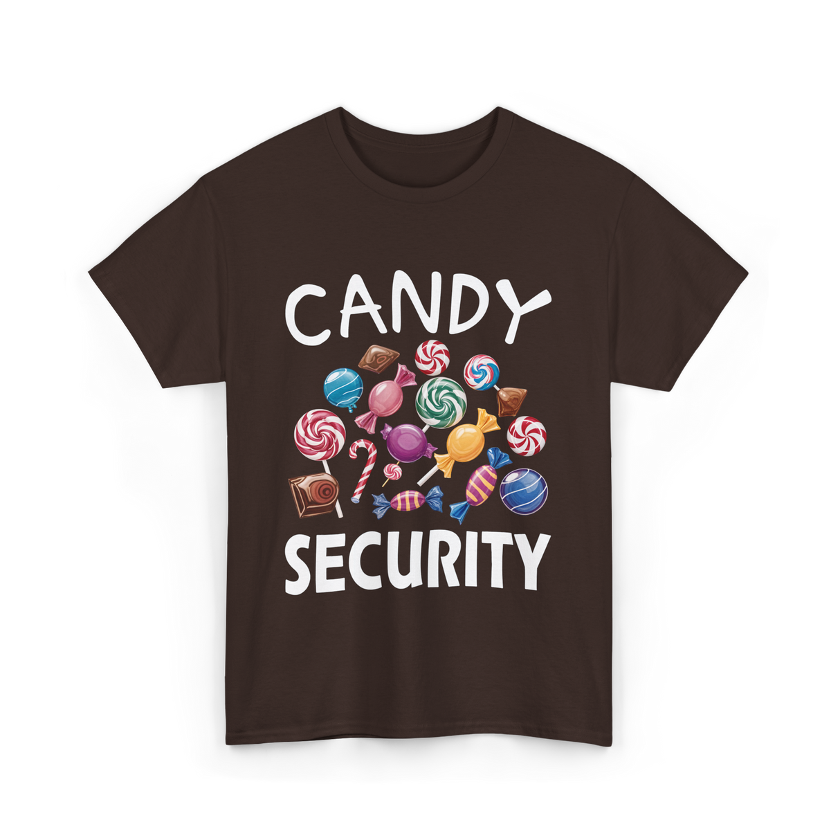 Candy Security Sweet Treats T-Shirt - Dark Chocolate