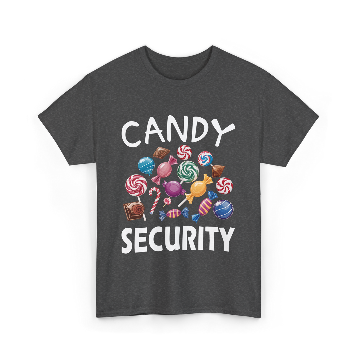 Candy Security Sweet Treats T-Shirt - Dark Heather