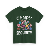 Candy Security Sweet Treats T-Shirt - Forest Green