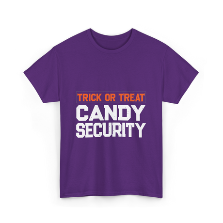 Candy Security T-Shirt - Purple