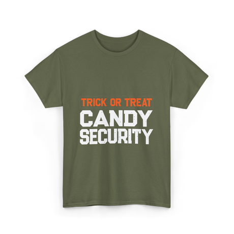 Candy Security T-Shirt - Military Green