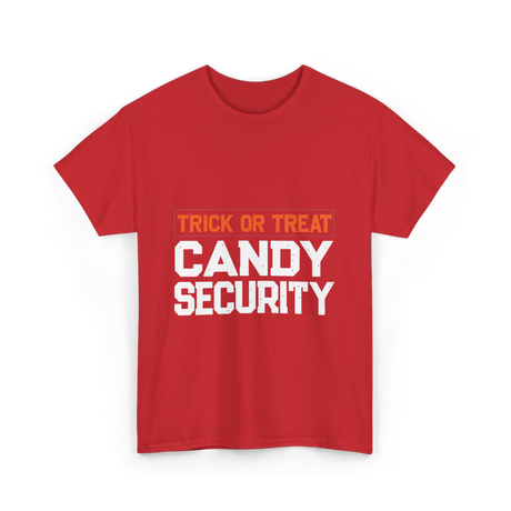 Candy Security T-Shirt - Red