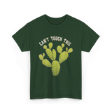 Can't Touch This Cactus T-Shirt - Forest Green