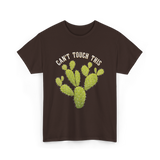 Can't Touch This Cactus T-Shirt - Dark Chocolate