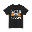 Captain Cousin Yacht Crew T-Shirt - Black